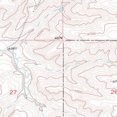 United States Geological Survey Roscoe NE, MT (1956, 24000-Scale) digital map