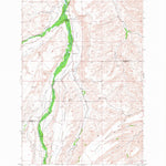 United States Geological Survey Roscoe NW, MT (1956, 24000-Scale) digital map