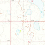 United States Geological Survey Roscoe NW, SD (1978, 24000-Scale) digital map