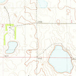 United States Geological Survey Roscoe NW, SD (1978, 24000-Scale) digital map