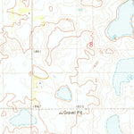 United States Geological Survey Roscoe SW, SD (1974, 24000-Scale) digital map