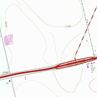 United States Geological Survey Roscoe, TX (1969, 24000-Scale) digital map