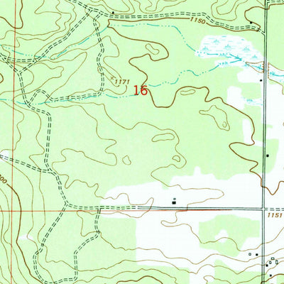 United States Geological Survey Roscommon North, MI (1950, 24000-Scale) digital map