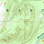 United States Geological Survey Roscommon North, MI (1950, 24000-Scale) digital map