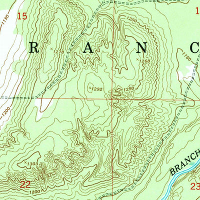 United States Geological Survey Roscommon North, MI (1950, 24000-Scale) digital map