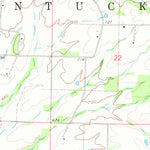 United States Geological Survey Rose Bud, AR (1963, 24000-Scale) digital map