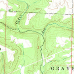 United States Geological Survey Rose Bud, AR (1963, 24000-Scale) digital map