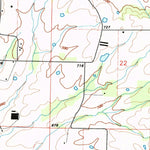 United States Geological Survey Rose Bud, AR (1994, 24000-Scale) digital map