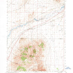 United States Geological Survey Rose Creek, NV (1958, 62500-Scale) digital map