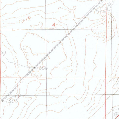 United States Geological Survey Rose Creek, NV (1982, 24000-Scale) digital map