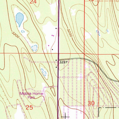 United States Geological Survey Rose Crossing, MT (1962, 24000-Scale) digital map