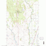United States Geological Survey Rose Crossing, MT (1994, 24000-Scale) digital map