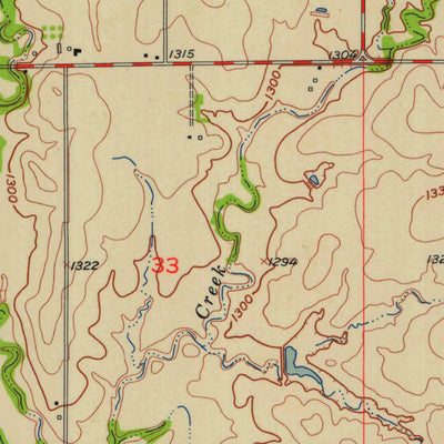 United States Geological Survey Rose Hill, KS (1955, 24000-Scale) digital map