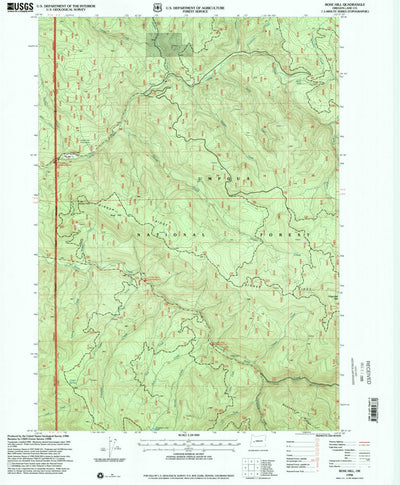 United States Geological Survey Rose Hill, OR (1998, 24000-Scale) digital map