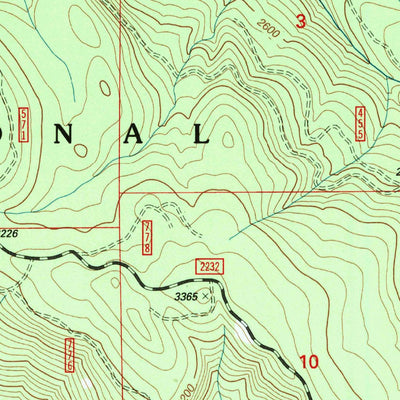 United States Geological Survey Rose Hill, OR (1998, 24000-Scale) digital map