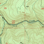 United States Geological Survey Rose Hill, OR (1998, 24000-Scale) digital map