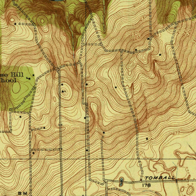 United States Geological Survey Rose Hill, TX (1920, 31680-Scale) digital map