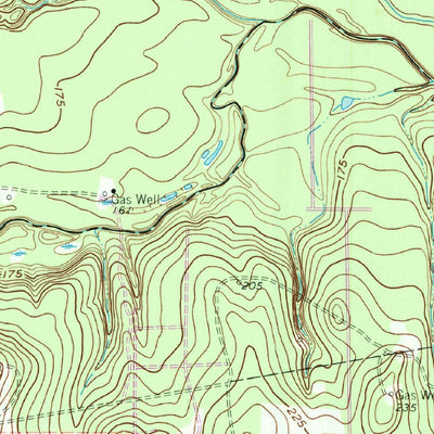 United States Geological Survey Rose Hill, TX (1962, 24000-Scale) digital map