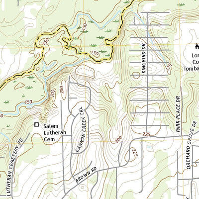 United States Geological Survey Rose Hill, TX (2022, 24000-Scale) digital map