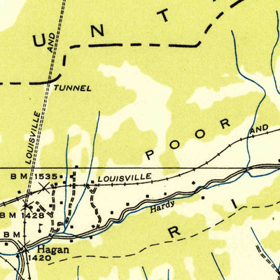 United States Geological Survey Rose Hill, VA-KY (1935, 24000-Scale) digital map