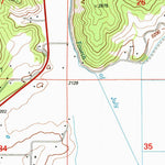United States Geological Survey Rose Lake, ID (1996, 24000-Scale) digital map