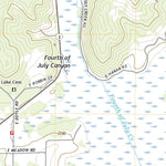 United States Geological Survey Rose Lake, ID (2020, 24000-Scale) digital map