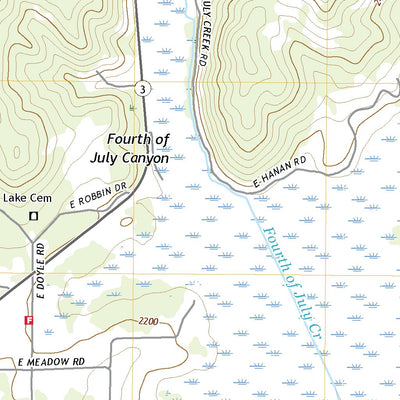 United States Geological Survey Rose Lake, ID (2020, 24000-Scale) digital map