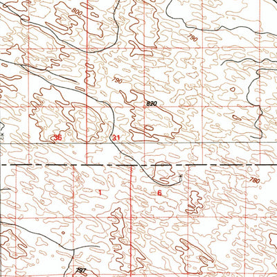 United States Geological Survey Rose, NE (1985, 100000-Scale) digital map