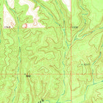 United States Geological Survey Rose, OK (1972, 24000-Scale) digital map