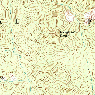 United States Geological Survey Rose Peak, AZ (1967, 24000-Scale) digital map