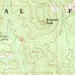 United States Geological Survey Rose Peak, AZ (1997, 24000-Scale) digital map