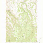 United States Geological Survey Rose Springs, WA (1967, 24000-Scale) digital map
