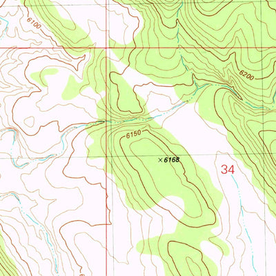United States Geological Survey Rose Well Camp East, AZ (1981, 24000-Scale) digital map