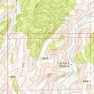 United States Geological Survey Rose Well Camp West, AZ (1980, 24000-Scale) digital map