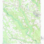 United States Geological Survey Roseboro, NC (1987, 24000-Scale) digital map