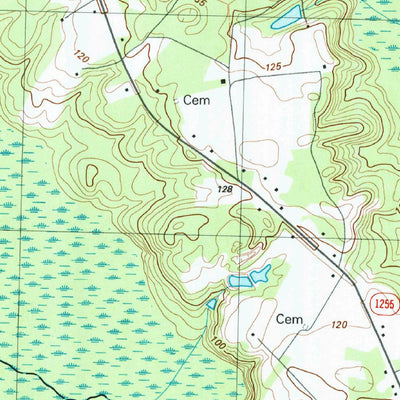 United States Geological Survey Roseboro, NC (1987, 24000-Scale) digital map
