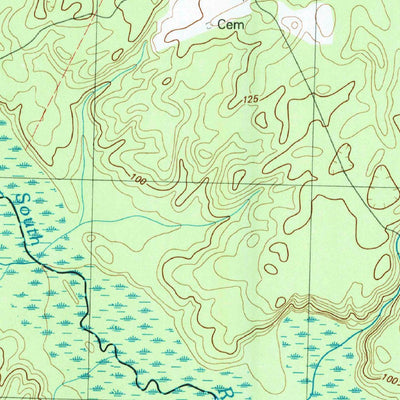 United States Geological Survey Roseboro, NC (1987, 24000-Scale) digital map