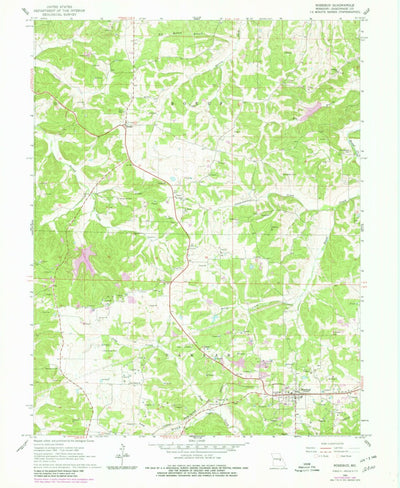 United States Geological Survey Rosebud, MO (1965, 24000-Scale) digital map