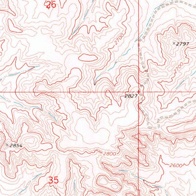 United States Geological Survey Rosebud, MT (1968, 24000-Scale) digital map
