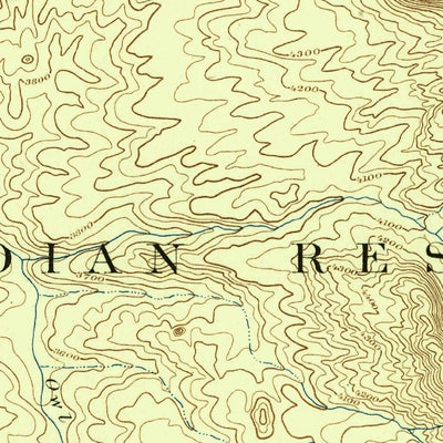 United States Geological Survey Rosebud, MT-WY (1894, 125000-Scale) digital map