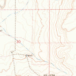 United States Geological Survey Rosebud, NM (1966, 24000-Scale) digital map