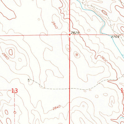 United States Geological Survey Rosebud, SD (1969, 24000-Scale) digital map