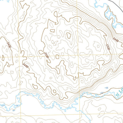 United States Geological Survey Rosebud Valley, NE (2021, 24000-Scale) digital map