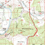 United States Geological Survey Roseburg, OR (1955, 62500-Scale) digital map