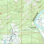 United States Geological Survey Roseburg West, OR (1987, 24000-Scale) digital map