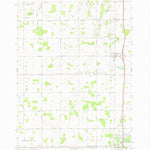United States Geological Survey Rosebush, MI (1973, 24000-Scale) digital map