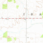 United States Geological Survey Rosebush, MI (1973, 24000-Scale) digital map