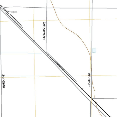 United States Geological Survey Rosedale, CA (2021, 24000-Scale) digital map