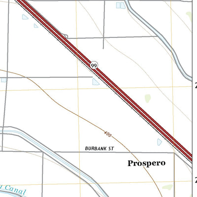 United States Geological Survey Rosedale, CA (2021, 24000-Scale) digital map