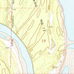 United States Geological Survey Rosedale, MS-AR (1972, 24000-Scale) digital map